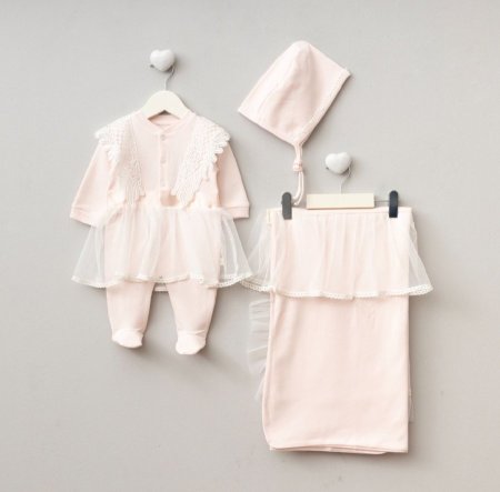 طقم الملاك المميز قطن 3 قطع