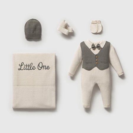 طقم صوف كلاسيك رسمي 5 قطع