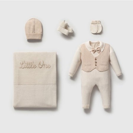 طقم صوف كلاسيك رسمي 5 قطع