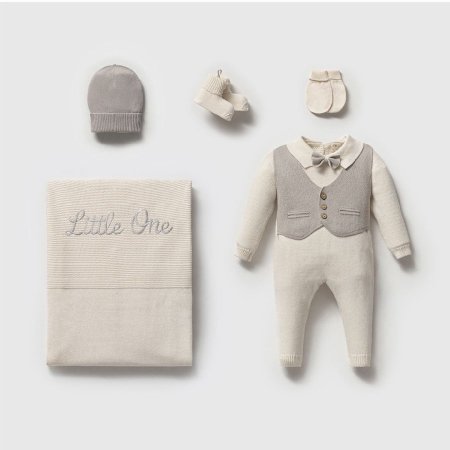 طقم صوف كلاسيك رسمي 5 قطع